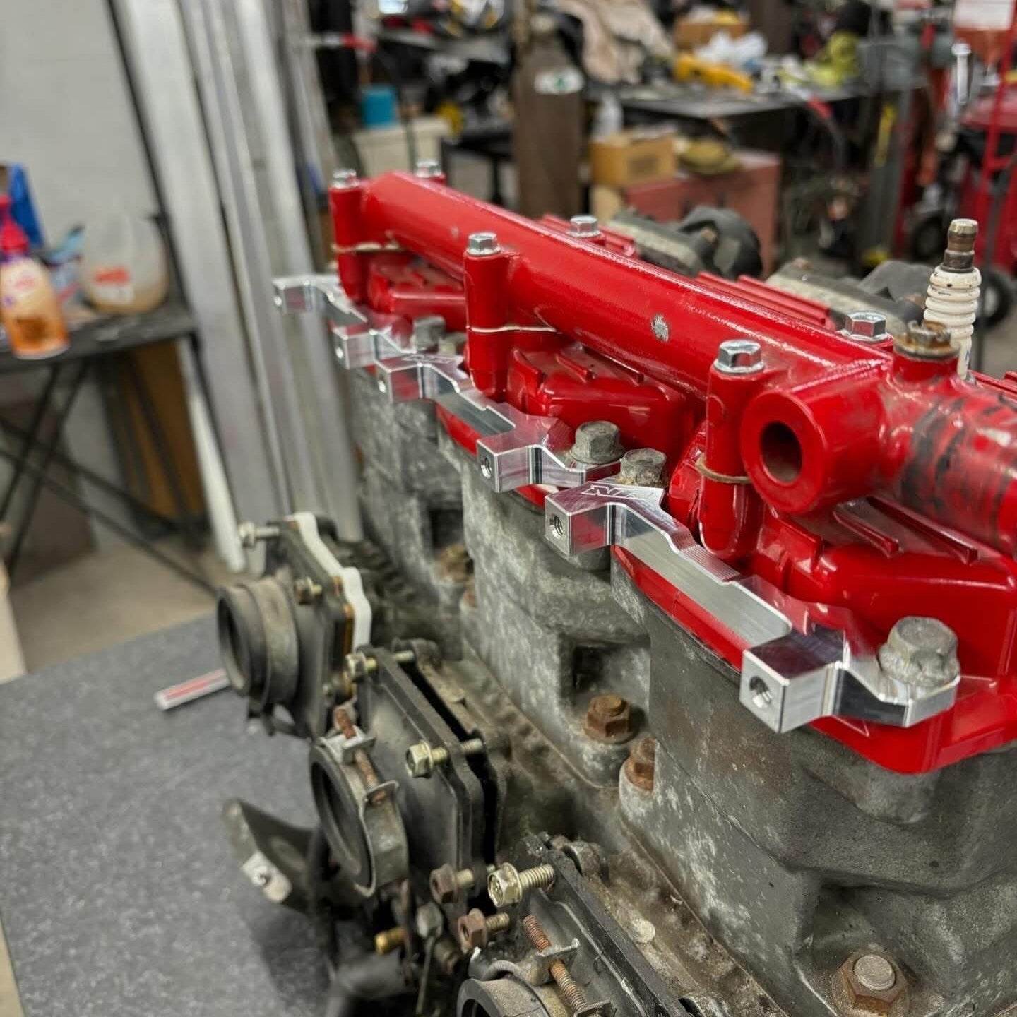 Polaris XCR Billet Coil Mount 2